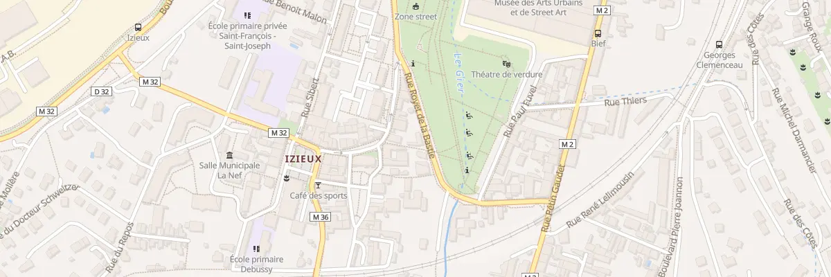 Plan du 3 Rue Royet de la Bastie à Saint-Chamond