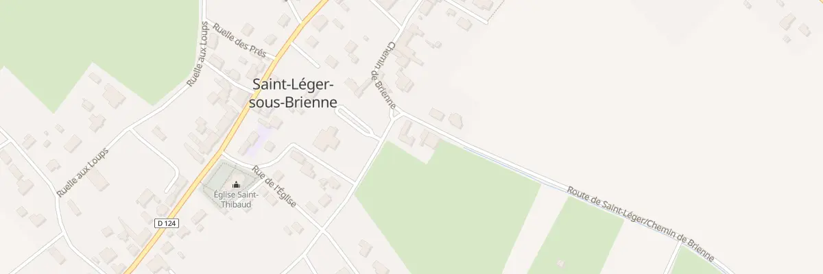 Plan du 4 Che de Brienne à Saint-Léger-sous-Brienne