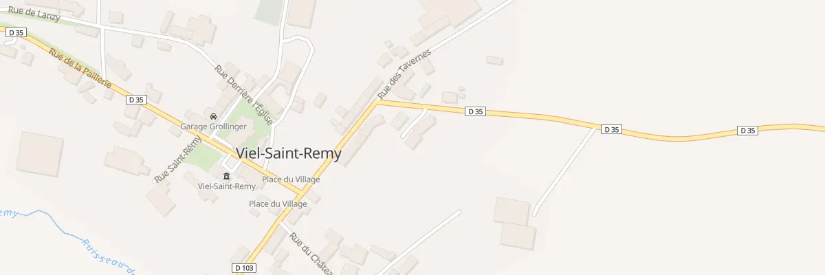 Plan du 5042 Le Village à Viel-Saint-Remy