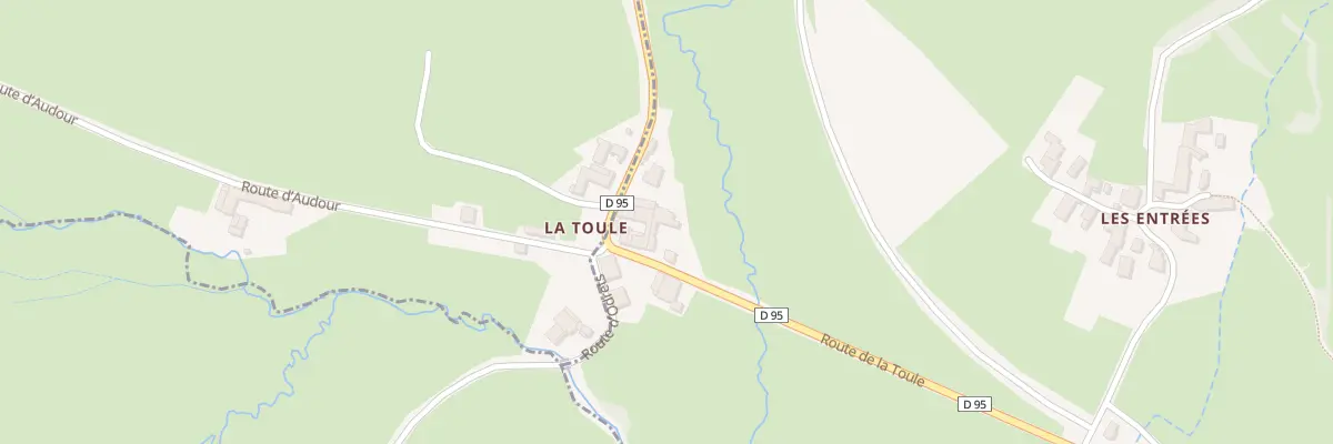 Plan du 1748 Rte de la Toule à Trambly