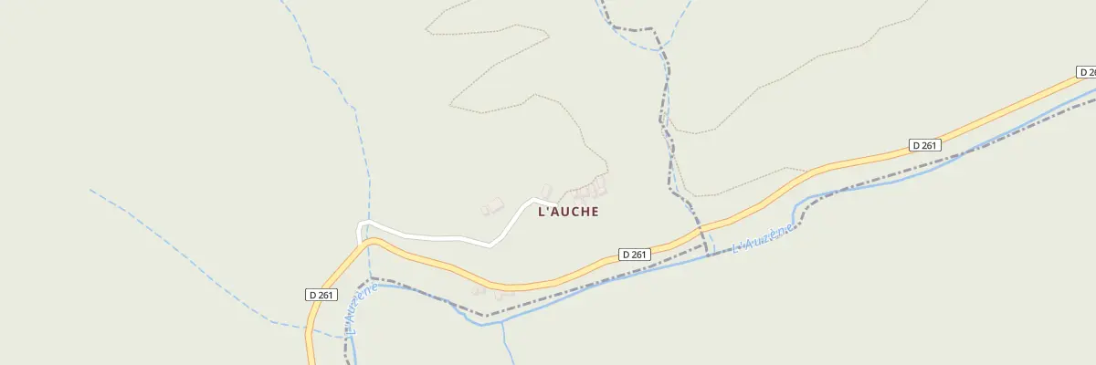 Plan du 5123 Lauche à Issamoulenc