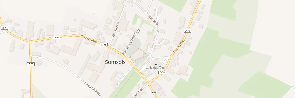 Plan du 3 Rue de la Cure à Somsois