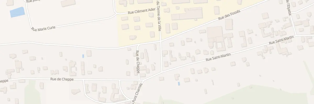 Plan du 11 Rue du Terme la Ville à Courtisols