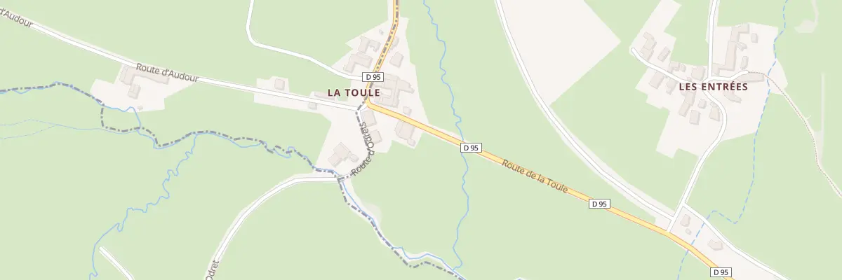 Plan du 5117 La Toule à Trambly