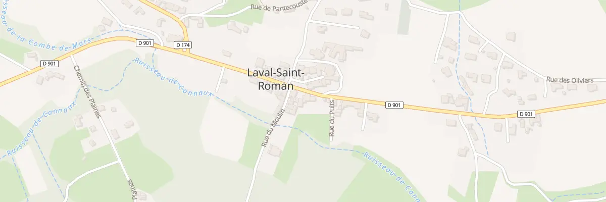 Plan du 5029 Le Village à Laval-Saint-Roman