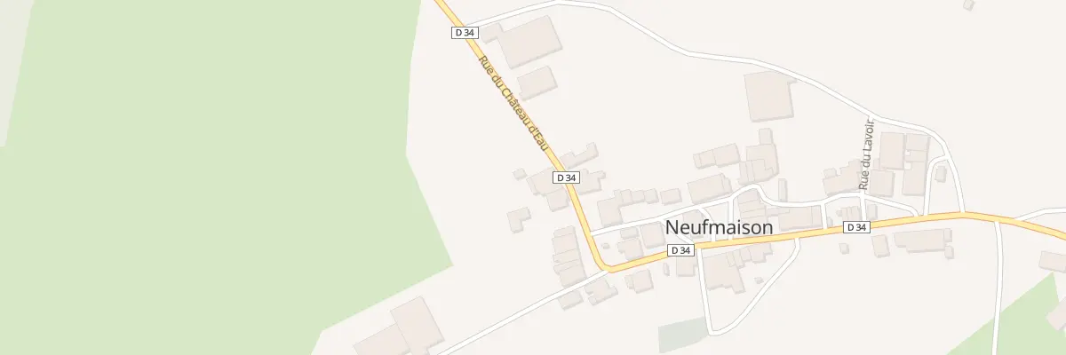 Plan du 31 Rue du Chateau d’Eau à Neufmaison
