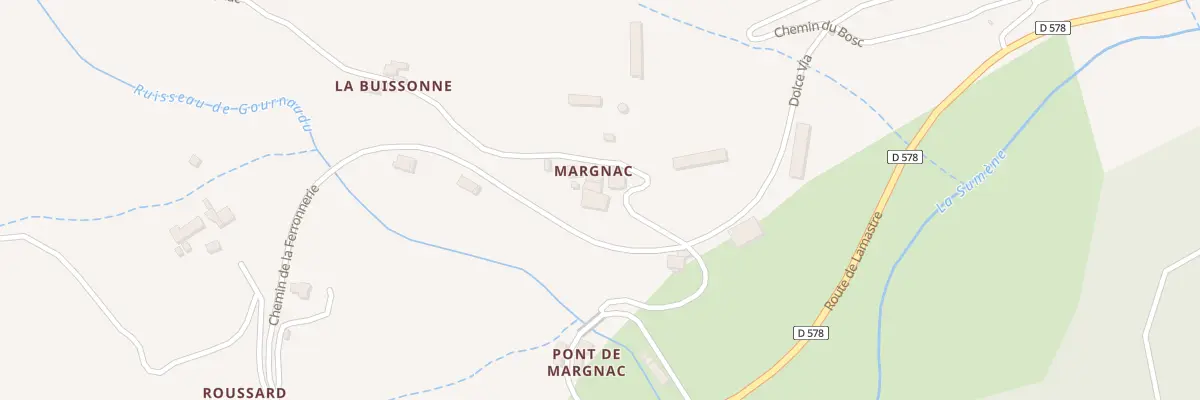 Plan du 5016 Margnac à Saint-Prix