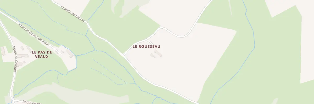 Plan du 631 Che de Lapray à Sivignon