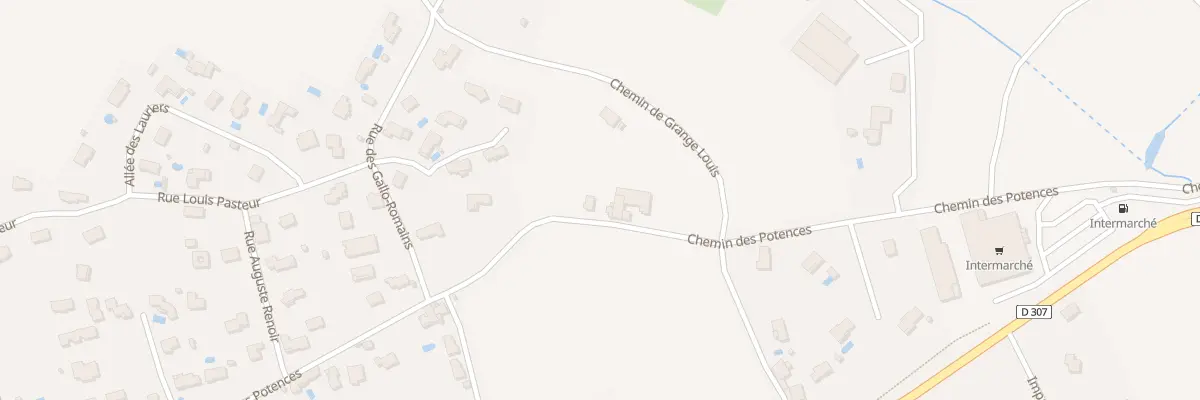 Plan du 41 Che des Potences à Vindry-sur-Turdine