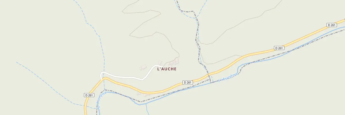Plan du 5145 Lauche à Issamoulenc