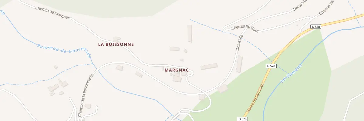 Plan du 5018 Margnac à Saint-Prix