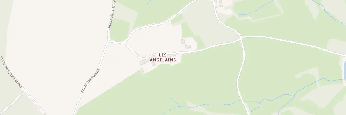 Plan du 5059 Les Angelains à Pressy-sous-Dondin