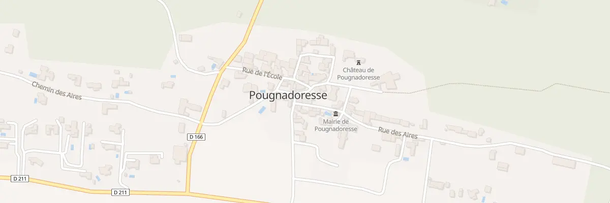 Plan du 5027 Rue de la Calade à Pougnadoresse