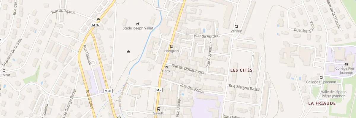 Plan du 5 Rue de Douaumont à Saint-Chamond