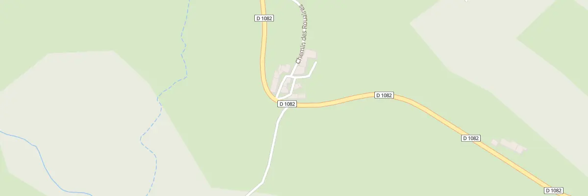 Plan du 258 Che des Rouaires à La Versanne