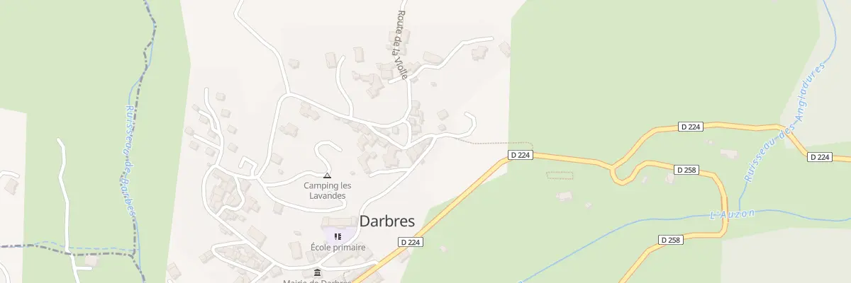 Plan du 90 Rue des Sources à Darbres