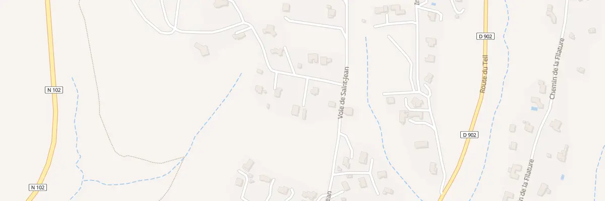 Plan du 61 Che de la Coste à Villeneuve-de-Berg