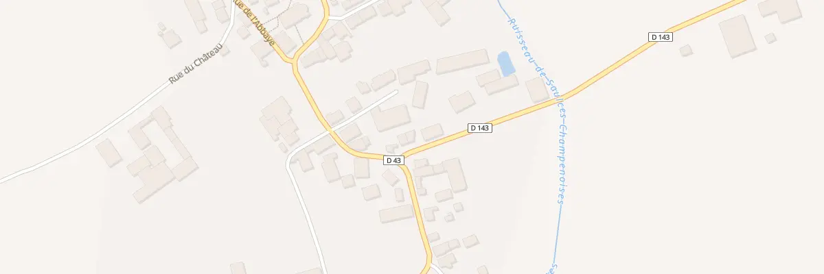 Plan du 3 Rte de Vaux à Saulces-Champenoises
