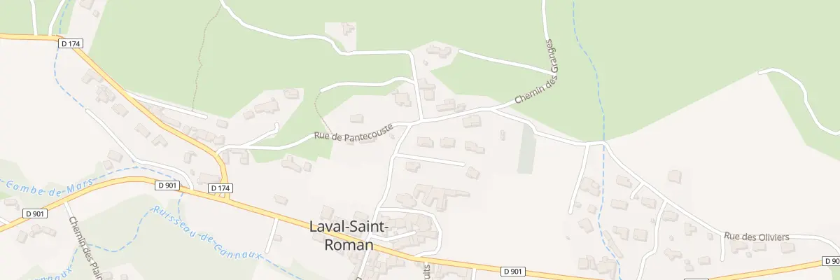 Plan du 5667 Le Village à Laval-Saint-Roman