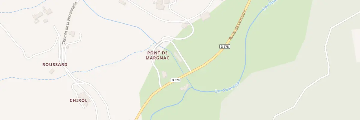 Plan du 120 Che de Margnac à Saint-Prix