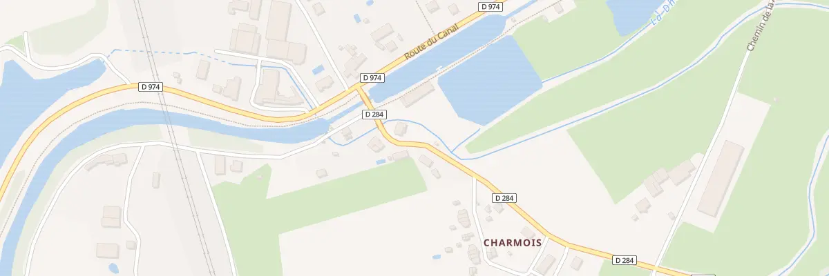 Plan du 1 Le Charmois à Écuisses