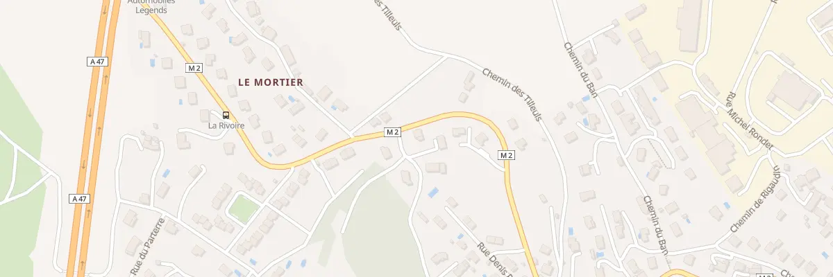 Plan du 28 Rte de Chavanne à Saint-Chamond
