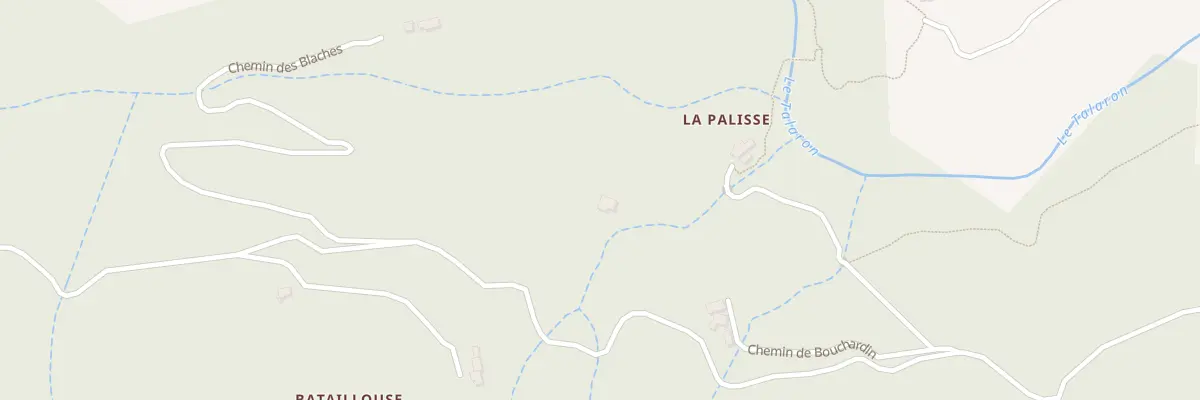 Plan du 5129 La Palisse à Beauvène