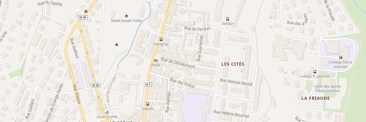Plan du 11 Rue de Douaumont à Saint-Chamond