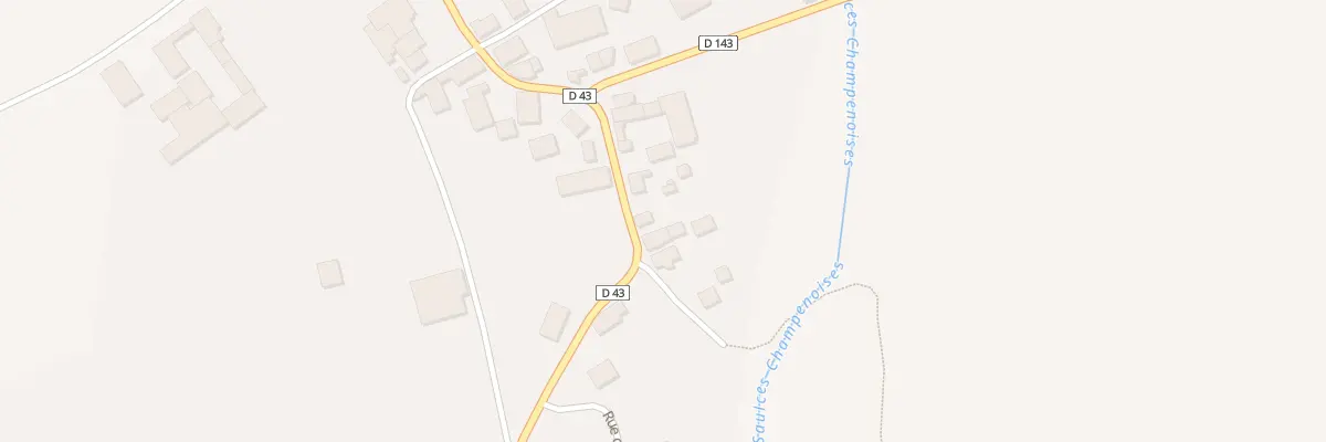 Plan du 9 Rue du Chemin de Pauvres à Saulces-Champenoises