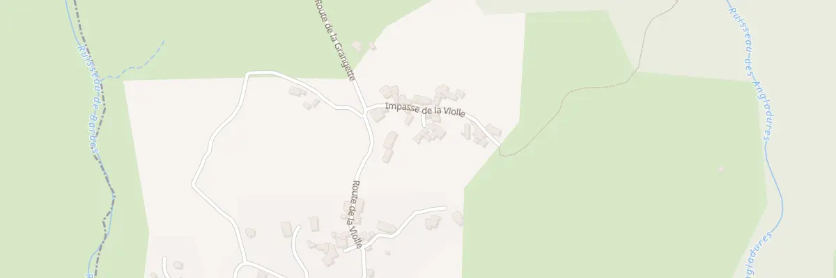 Plan du 5075 Violle à Darbres