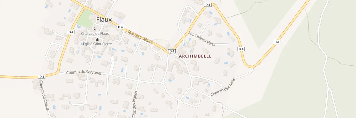 Plan du 5125 Archimbelle à Flaux