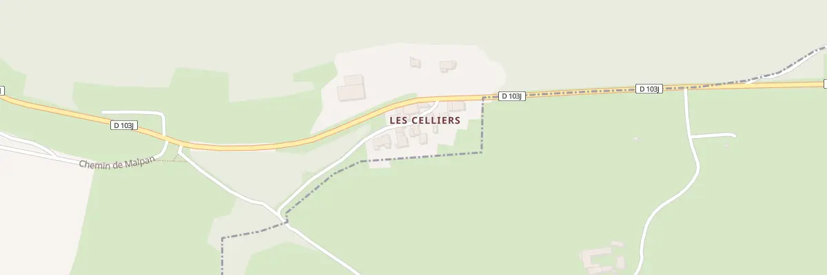 Plan du 5015 Les Celliers à Alise-Sainte-Reine
