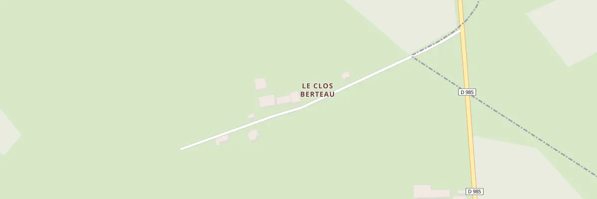 Plan du 5 Le Clos Bertaux à L’Échelle