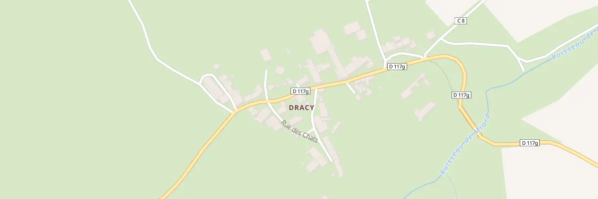 Plan du 5027 Hameau de Dracy à Marcilly-et-Dracy