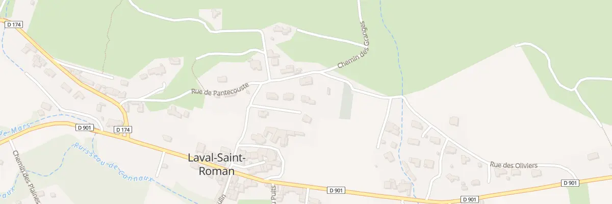 Plan du 5690 Le Village à Laval-Saint-Roman