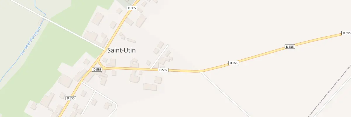 Plan du 2 Rle des Jacquinots à Saint-Utin