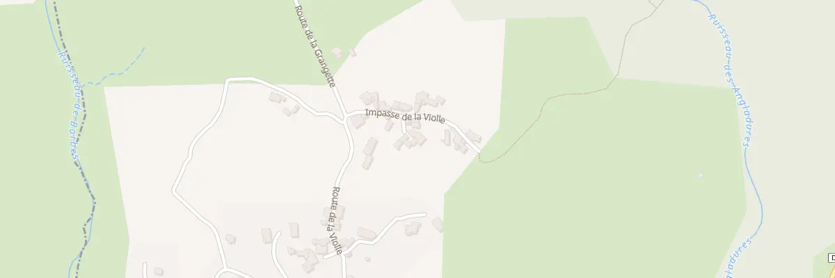 Plan du 110 Imp de la Violle à Darbres