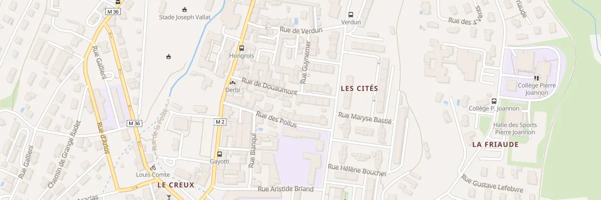 Plan du 16 Rue de Douaumont à Saint-Chamond
