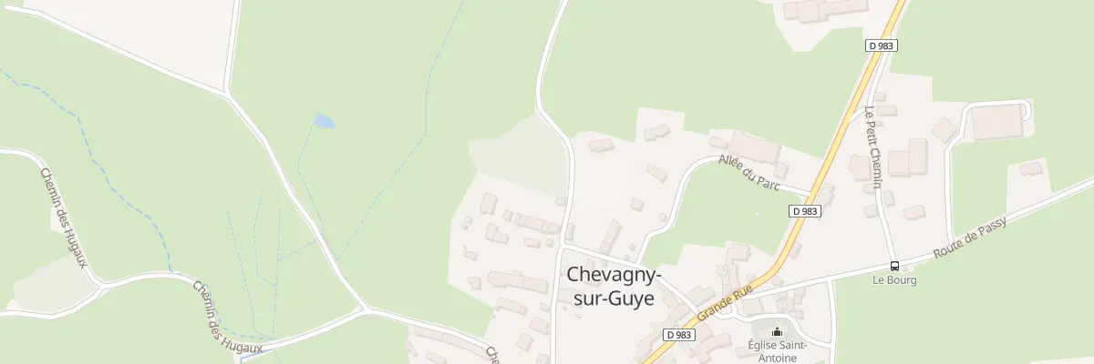 Plan du 5031 La Verchere à Chevagny-sur-Guye
