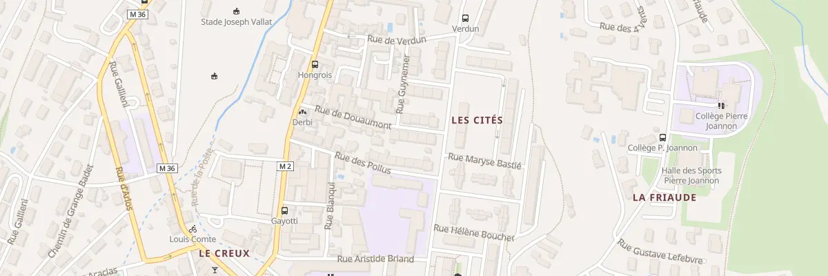 Plan du 20 Rue de Douaumont à Saint-Chamond