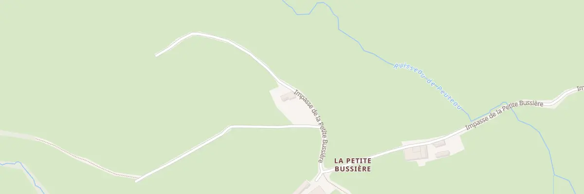 Plan du 5059 La Petite Bussiere à Saint-Marcelin-de-Cray