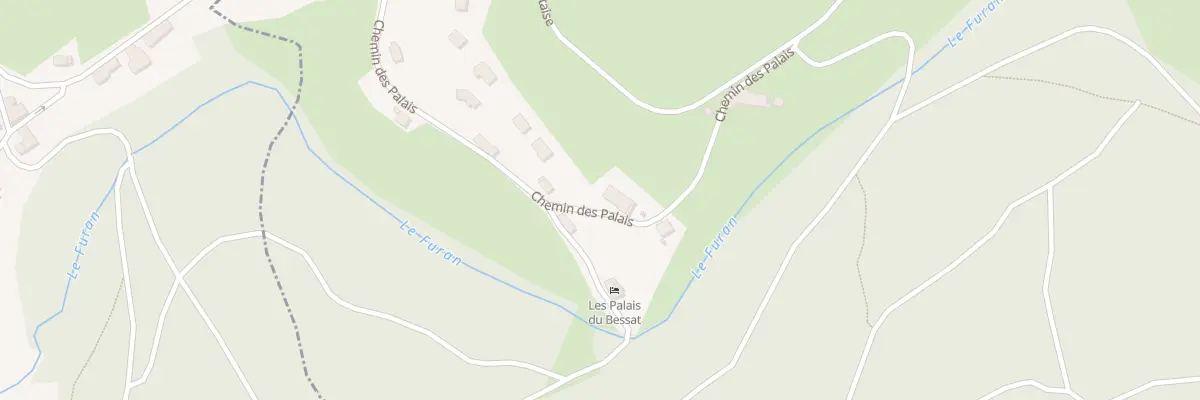 Plan du 216 Che des Palais au Bessat