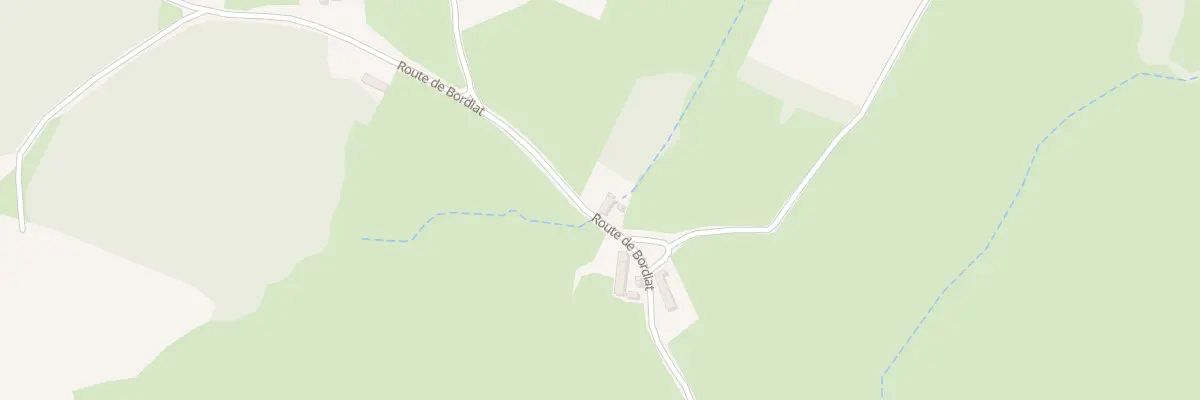 Plan du 9 Rte de Bordiat à Tintry
