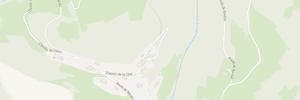 Plan du 14 La Coste à Désaignes