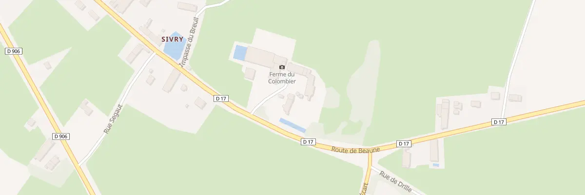 Plan du 5047A Hameau de Sivry à Saint-Prix-lès-Arnay