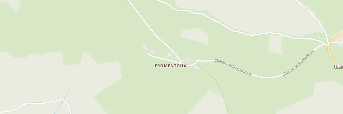 Plan du 520 Che de Fromentoux à Lafarre