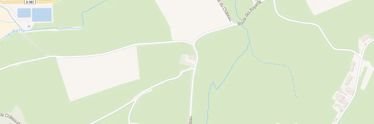 Plan du 482 Rte du Château à Matour