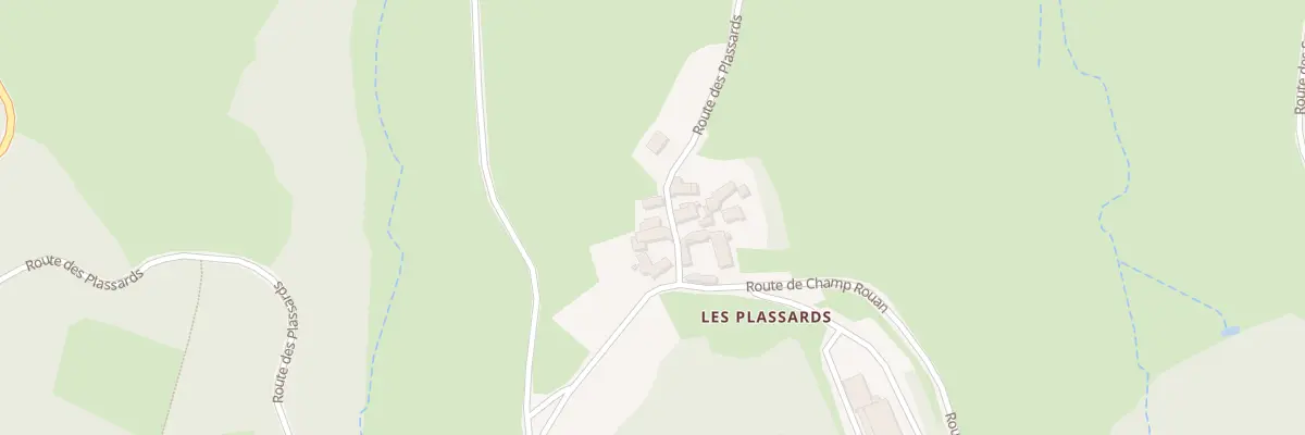 Plan du 1085 Rte des Plassards à Dompierre-les-Ormes