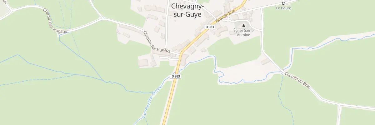 Plan du 5008 Au Village à Chevagny-sur-Guye
