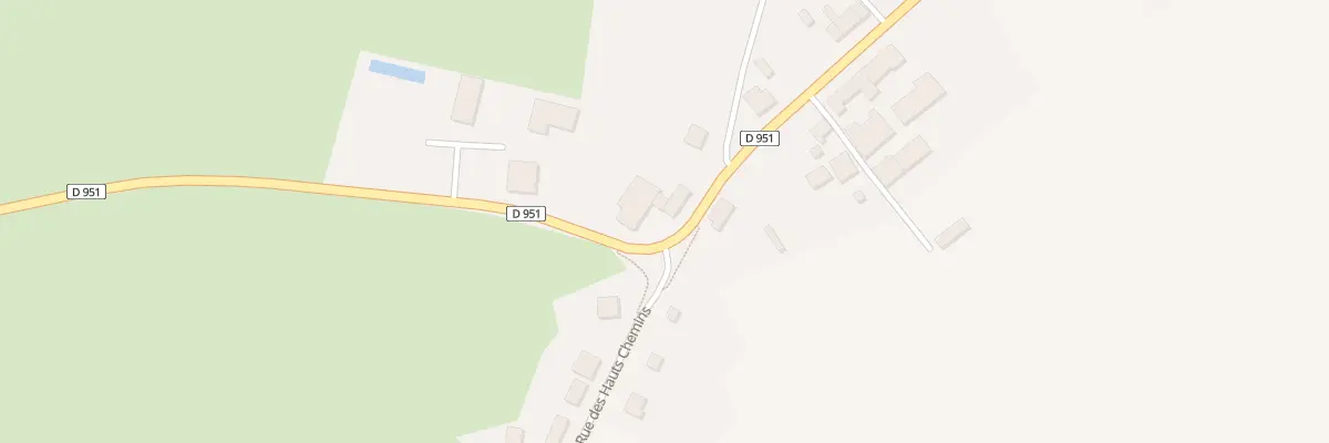 Plan du 22 Rue des Hauts Chemins à Faissault